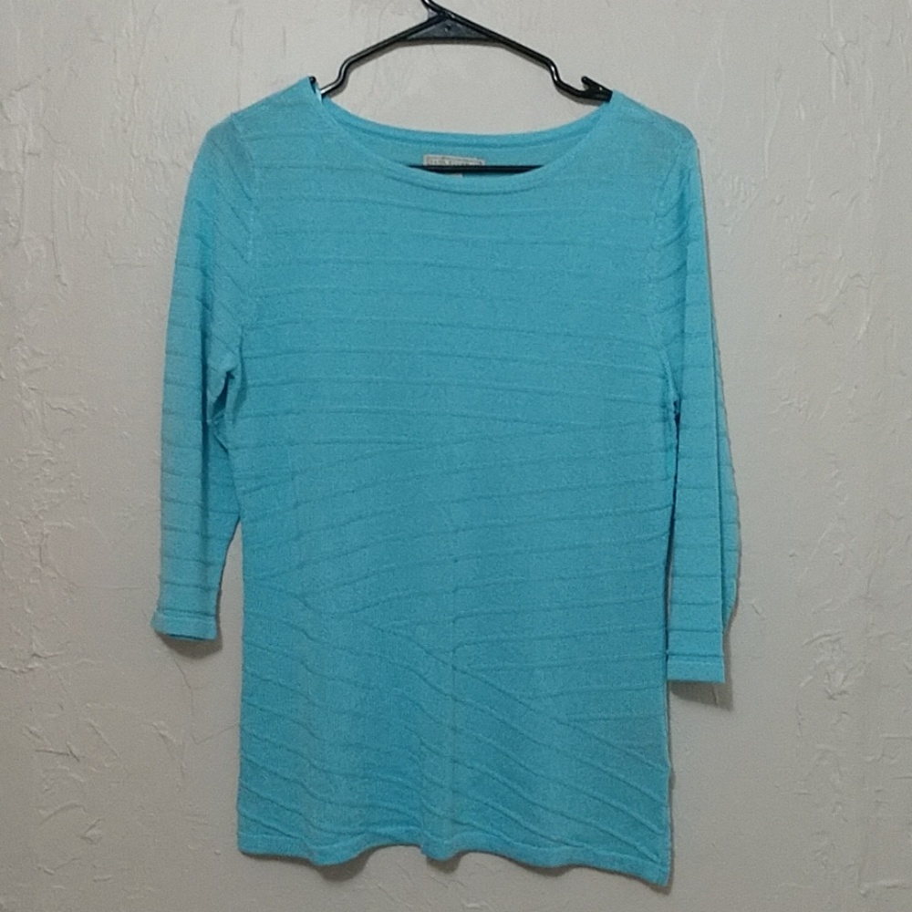 Dana Buchman 3/4 Sleeve Sweater sz s